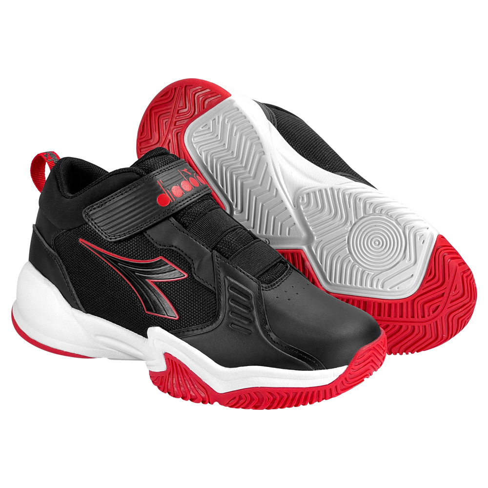 大童專業籃球鞋(11097 黑紅)